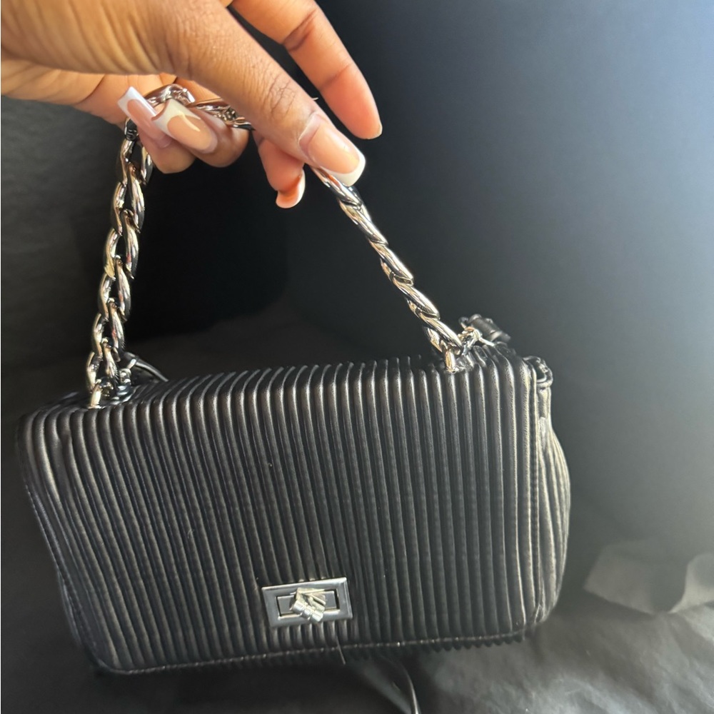 Black crossbody bag
